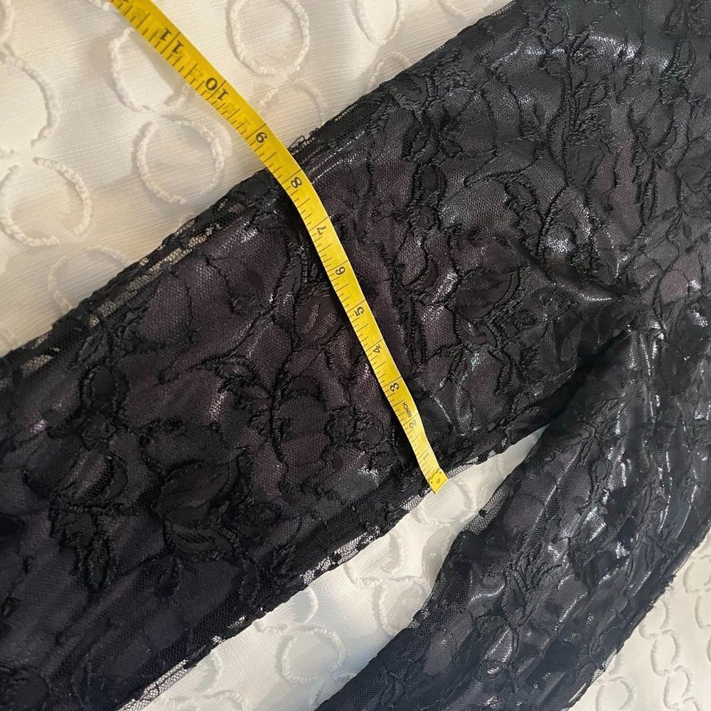 Vintage Scott McClintock Funky Lace Iridescent Festival Club Hight Waist Pants - Picture 13 of 16